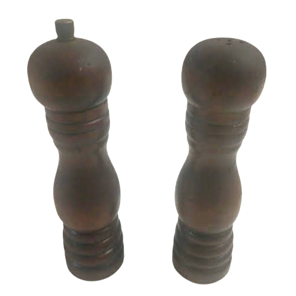 Wood Salt Pepper Mill Grinder Set